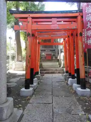 諏訪神社の鳥居