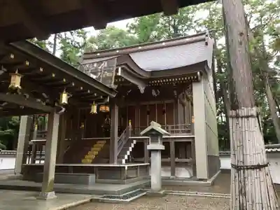 田村神社の本殿・本堂