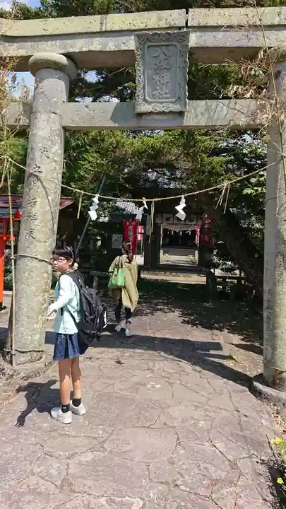 八坂社 (富来神社) の鳥居