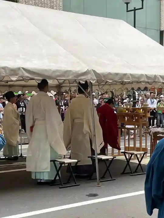 開拓神社のお祭り