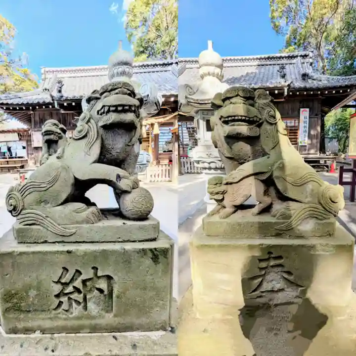 大宮・大原神社の狛犬