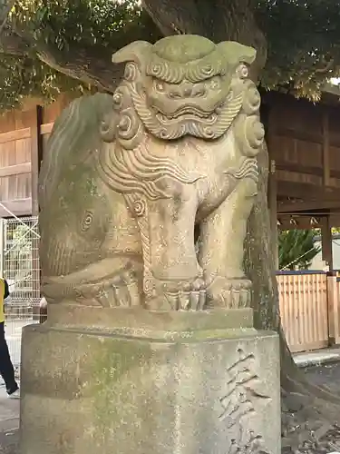 旗岡八幡神社の狛犬