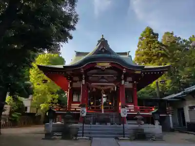 柏諏訪神社の本殿・本堂