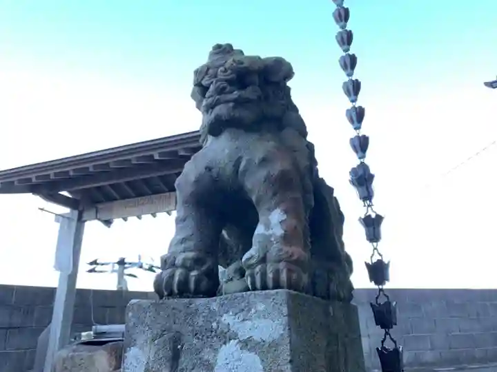 香指神社の狛犬