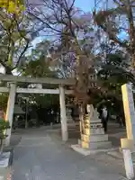 白山神社の鳥居