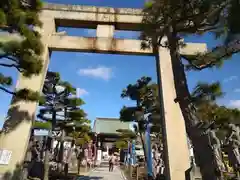赤穂大石神社の鳥居
