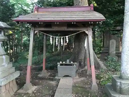 稲荷神社の手水舎