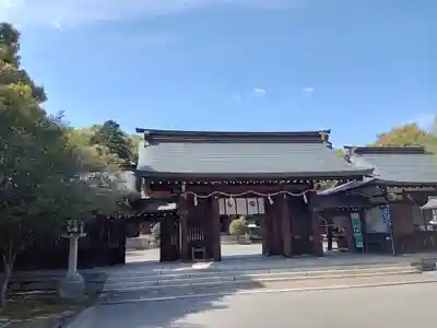 竈山神社の山門・神門