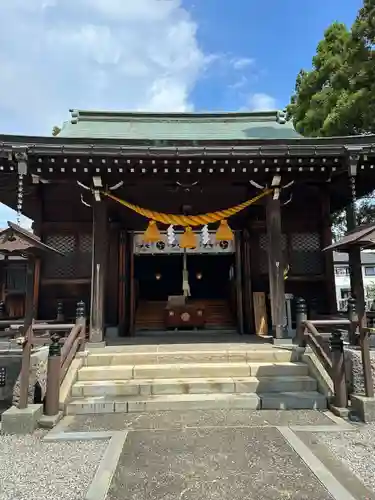 奥田神社の本殿・本堂