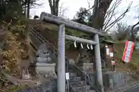 阿久津「田村神社」(郡山市阿久津町)旧社名:伊豆箱根三嶋三社の鳥居
