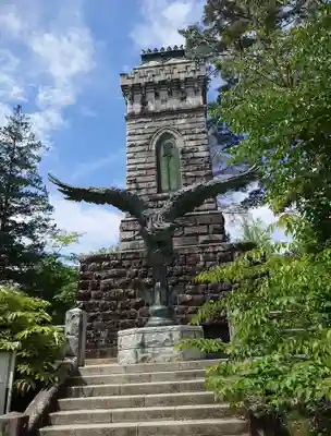 宮城縣護國神社の塔