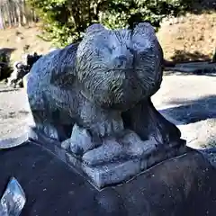 黒沼神社の狛犬