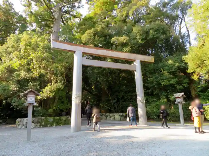 伊勢神宮外宮(豊受大神宮)の鳥居