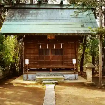篠崎浅間神社の本殿・本堂