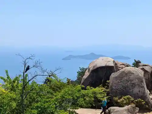 大聖院弥山本堂の景色