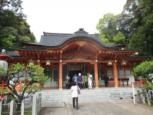 長岡天満宮の本殿・本堂