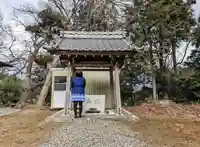 白山神社の手水舎
