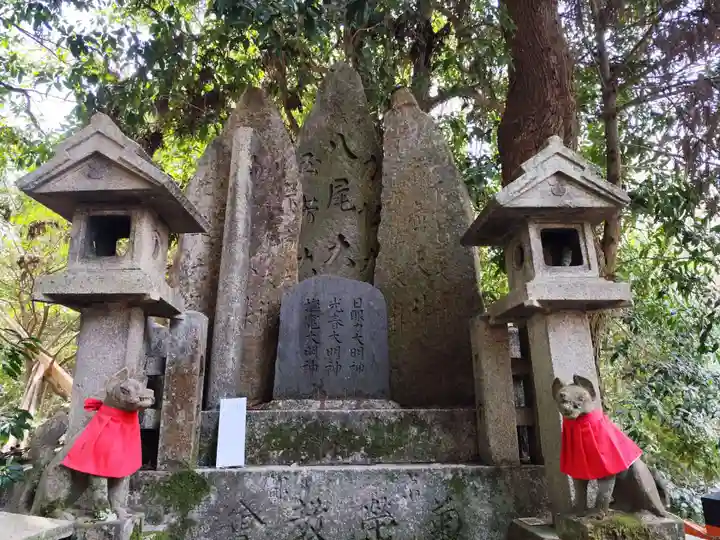 伏見稲荷大社間ノ峰(荷田社神蹟・ 伊勢大神)(京都府)