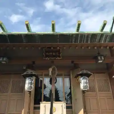 堀切天祖神社の本殿・本堂