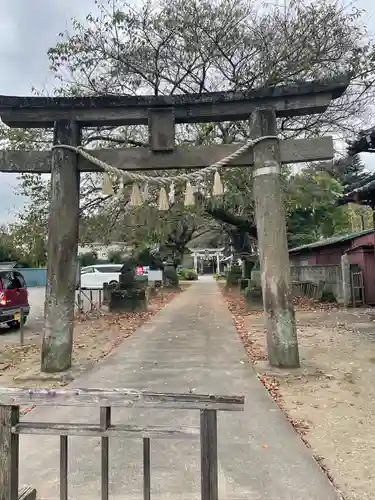 前玉神社の鳥居