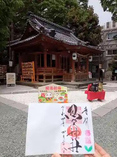 川越熊野神社の手水