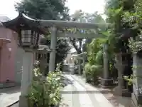 池尻稲荷神社の鳥居