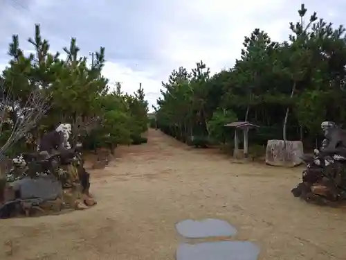 金比羅神社の庭園