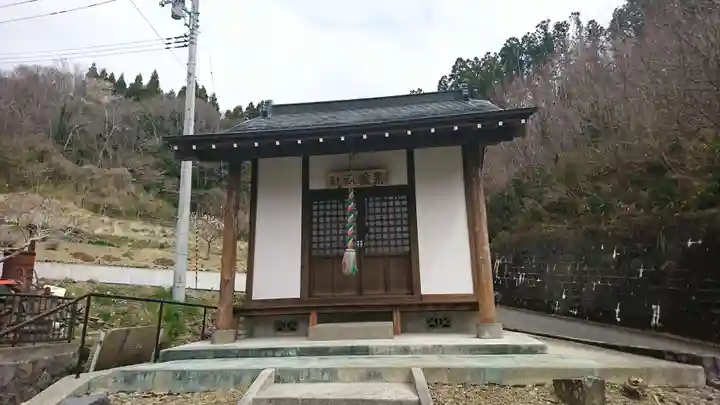 業除神社の本殿・本堂