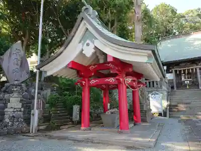 素鵞神社の手水舎
