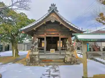 神明社(明正)の本殿・本堂