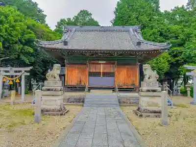 神明社（羽塚町）の本殿・本堂