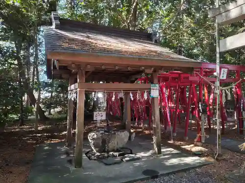 山名神社の手水舎