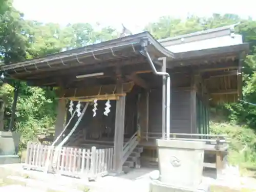 久里浜住吉神社の本殿・本堂