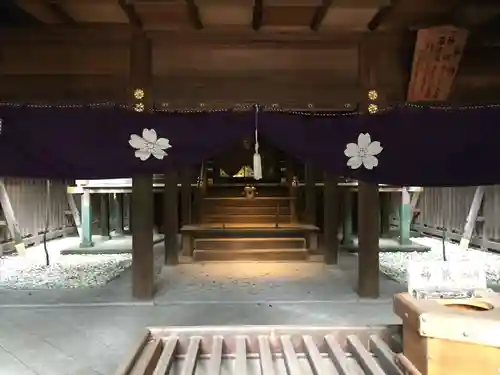 埼玉縣護國神社の本殿・本堂