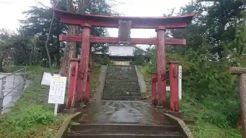 蛟蝄神社奥の宮の鳥居