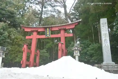 彌彦神社の鳥居