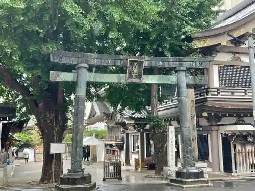 湯島天満宮の鳥居