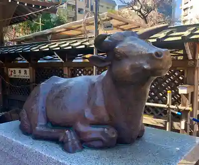 湯島天満宮の狛犬