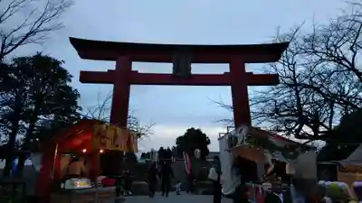 亀戸天神社の鳥居