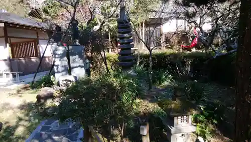 岩殿寺の庭園