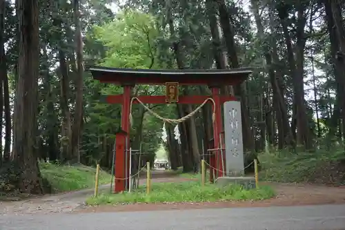 中村八幡宮の鳥居