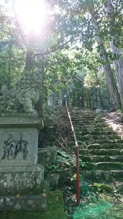 熊野神社の狛犬