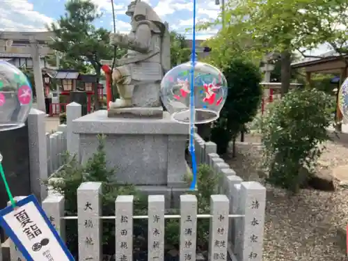 總社 和田八幡宮の景色