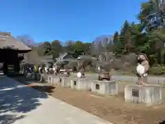 茂林寺の狛犬