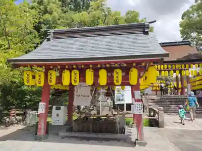 津島神社の手水舎