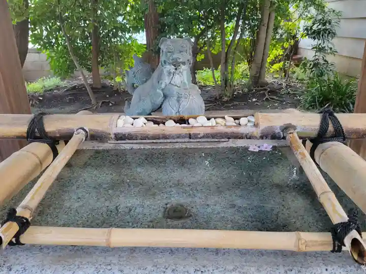 居木神社の手水舎