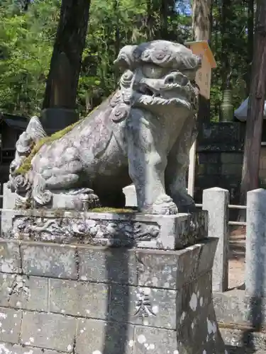 小野神社の狛犬