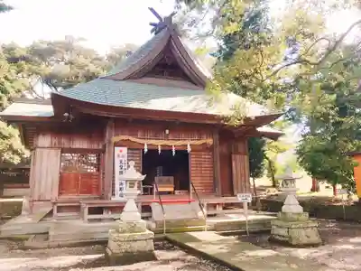 伊勢神明社の本殿・本堂