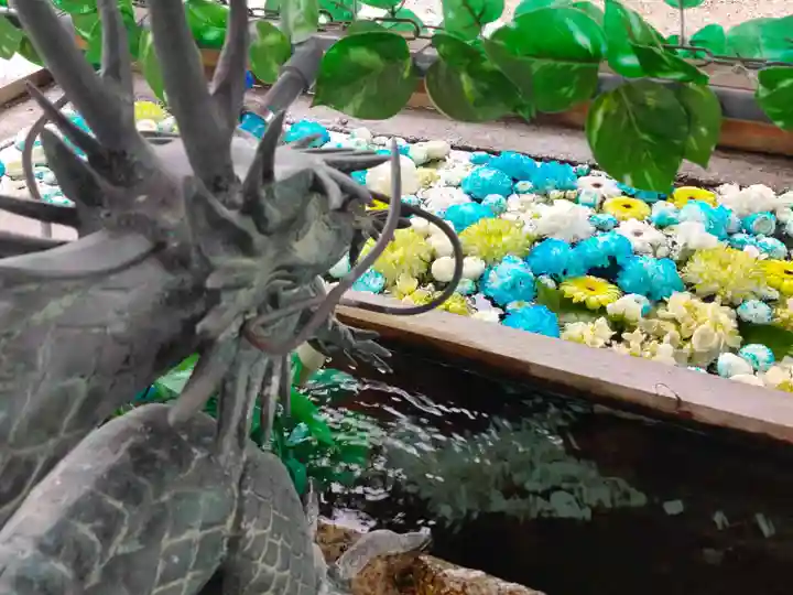 津島神社の手水舎