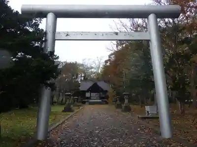 中小屋神社の鳥居
